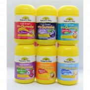 Vita Gummies Nature's Way [Úc] Kẹo gôm bổ sung vitamin cho bé - 60 viên -120 viên gum - 7 vị